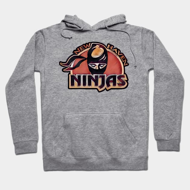 New Haven Ninjas Football Hoodie by Kitta’s Shop